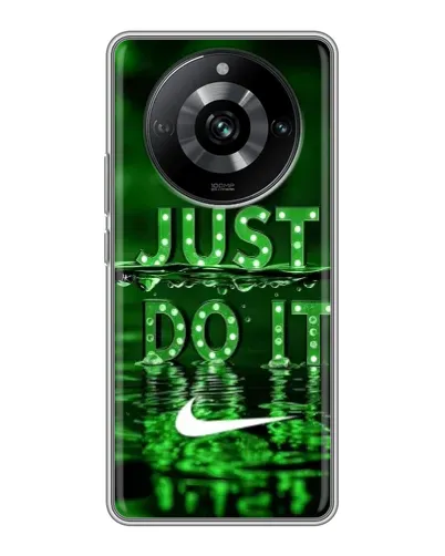 Чехол для Realme 11 Pro с картинкой «Зеленый неоновый Nike» Чехол для Realme 11 Pro с картинкой «Зеленый неоновый Nike»
