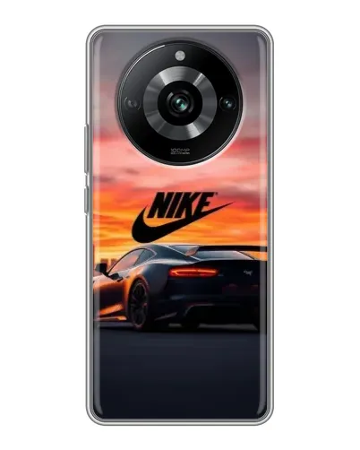 Чехол для Realme 11 Pro с картинкой «Nike и суперкар» Чехол для Realme 11 Pro с картинкой «Nike и суперкар»