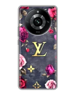 Чехол для Realme 11 Pro с картинкой «Цветочный Louis Vuitton»