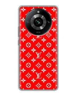 Чехол для Realme 11 Pro с картинкой «Яркий паттерн LV» Чехол для Realme 11 Pro с картинкой «Яркий паттерн LV»