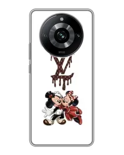 Чехол для Realme 11 Pro с картинкой «LV и Микки Маус» Чехол для Realme 11 Pro с картинкой «LV и Микки Маус»