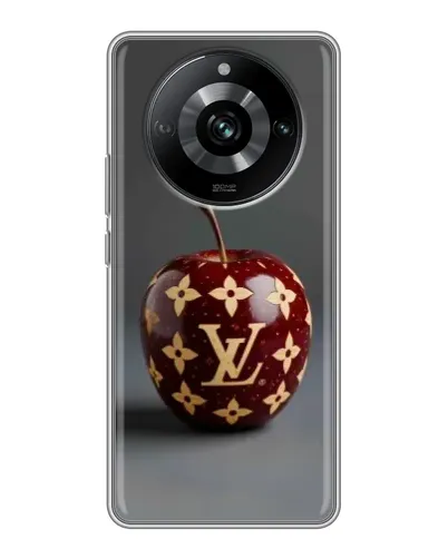 Чехол для Realme 11 Pro с картинкой «Красное яблоко LV»