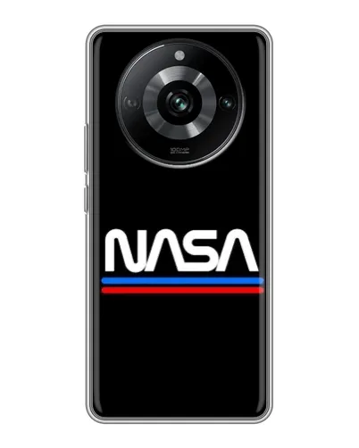 Чехол для Realme 11 Pro с картинкой «NASA — классика Red Blue»