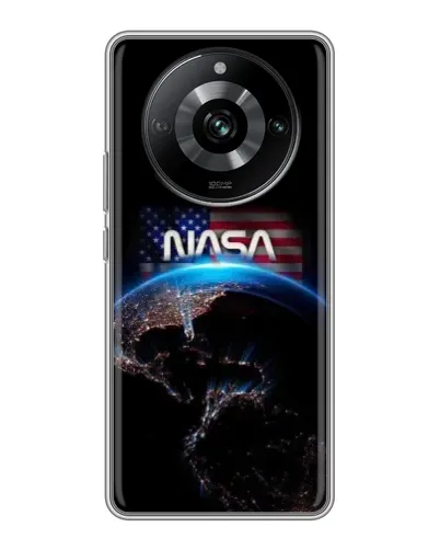 Чехол для Realme 11 Pro с картинкой «Земля из космоса NASA»