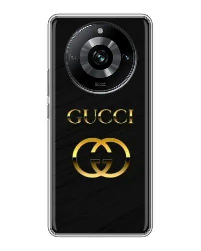 Чехол для Realme 11 Pro с картинкой «Золотой логотип Gucci» Чехол для Realme 11 Pro с картинкой «Золотой логотип Gucci»