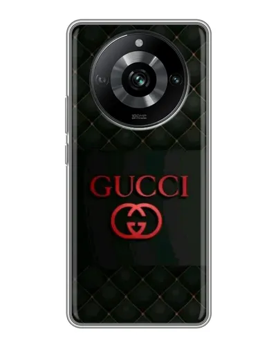 Чехол для Realme 11 Pro с картинкой «Gucci — стеганый черный» Чехол для Realme 11 Pro с картинкой «Gucci — стеганый черный»