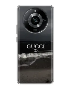 Чехол для Realme 11 Pro с картинкой «Gucci — морской прибой»