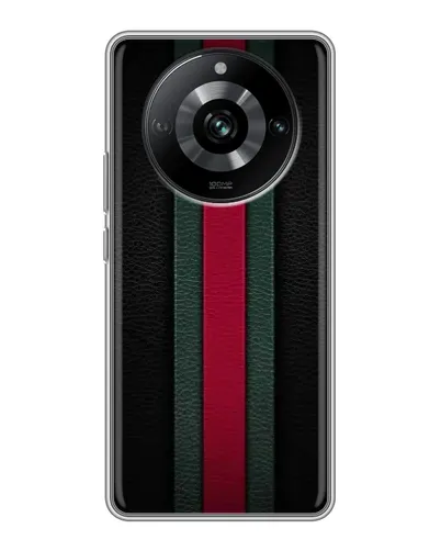 Чехол для Realme 11 Pro с картинкой «Gucci — неоновая линия» Чехол для Realme 11 Pro с картинкой «Gucci — неоновая линия»