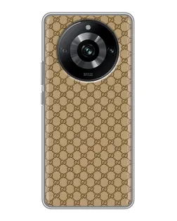 Чехол для Realme 11 Pro с картинкой «Gucci — классический беж»