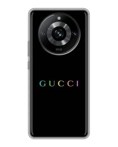 Чехол для Realme 11 Pro с картинкой «Gucci — неоновый минимализм» Чехол для Realme 11 Pro с картинкой «Gucci — неоновый минимализм»