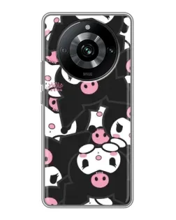Чехол для Realme 11 Pro с картинкой «Паттерн голов Куроми» Чехол для Realme 11 Pro с картинкой «Паттерн голов Куроми»