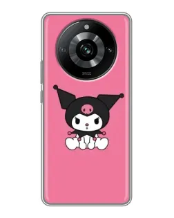 Чехол для Realme 11 Pro с картинкой «Хмурая Kuromi» Чехол для Realme 11 Pro с картинкой «Хмурая Kuromi»