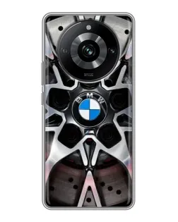 Чехол для Realme 11 Pro с картинкой «BMW — деталь диска»