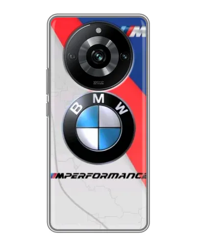 Чехол для Realme 11 Pro с картинкой «BMW Performance стиль» Чехол для Realme 11 Pro с картинкой «BMW Performance стиль»