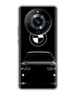 Чехол для Realme 11 Pro с картинкой «BMW — взгляд из темноты»