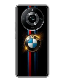 Чехол для Realme 11 Pro с картинкой «BMW M-Power неон»