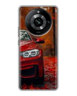 Чехол для Realme 11 Pro с картинкой «Осенняя BMW M4»