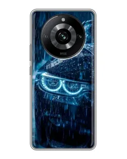 Чехол для Realme 11 Pro с картинкой «BMW под дождем»