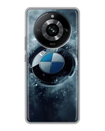 Чохол для Realme 11 Pro з картинкою «Логотип BMW — лід» Чохол для Realme 11 Pro з картинкою «Логотип BMW — лід»