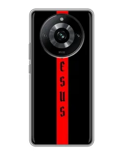 Чохол для Realme 11 Pro з картинкою «Червона лінія віри»