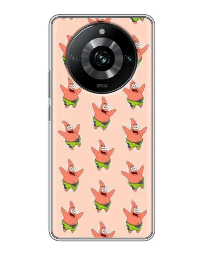 Чохол для Realme 11 Pro з картинкою «Патрік Стар паттерн»