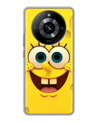 Чохол для Realme 11 Pro з картинкою «Губка Боб посмішка»
