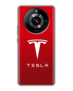 Чехол для Realme 11 Pro с картинкой «Tesla Red Classic»