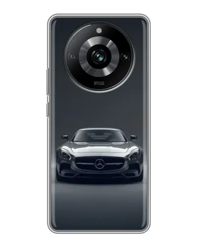 Чехол для Realme 11 Pro с картинкой «Mercedes на черном»