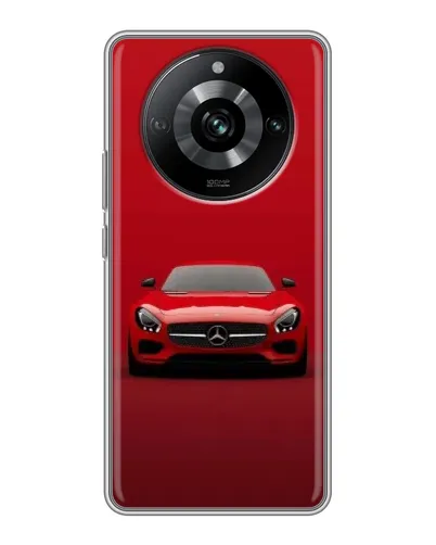 Чехол для Realme 11 Pro с картинкой «Красный Mercedes AMG»