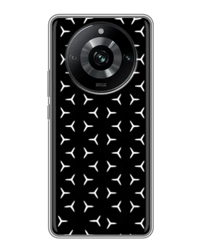 Чехол для Realme 11 Pro с картинкой «Mercedes паттерн звезд» Чехол для Realme 11 Pro с картинкой «Mercedes паттерн звезд»