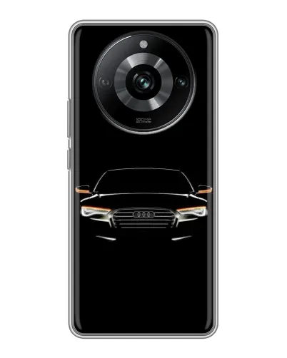 Чехол для Realme 11 Pro с картинкой «Audi — ночной контур»