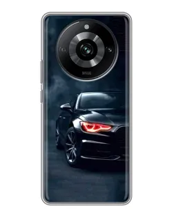 Чехол для Realme 11 Pro с картинкой «Audi — хищный взгляд»