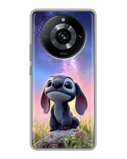 Чехол для Realme 11 Pro с картинкой «Стич на рассвете» Чехол для Realme 11 Pro с картинкой «Стич на рассвете»
