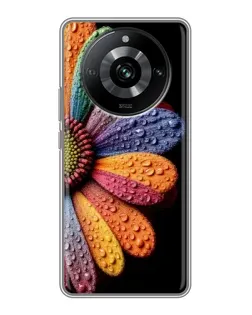 Чохол для Realme 11 Pro з картинкою «Райдужна квітка»