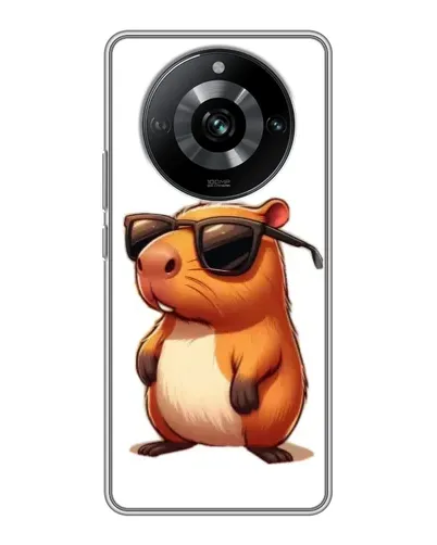 Чехол для Realme 11 Pro с картинкой «Капибара в очках» Чехол для Realme 11 Pro с картинкой «Капибара в очках»