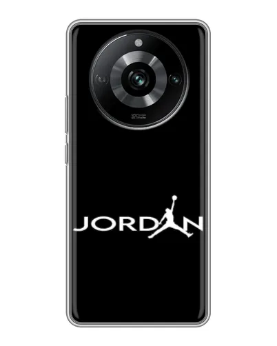Чехол для Realme 11 с картинкой «Jordan White Logo» Чехол для Realme 11 с картинкой «Jordan White Logo»