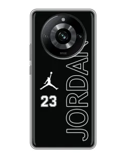 Чохол для Realme 11 з картинкою «Jordan Vertical»