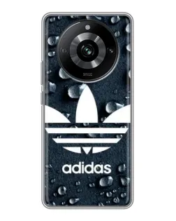 Чохол для Realme 11 з картинкою «Adidas Trefoil Blue» Чохол для Realme 11 з картинкою «Adidas Trefoil Blue»