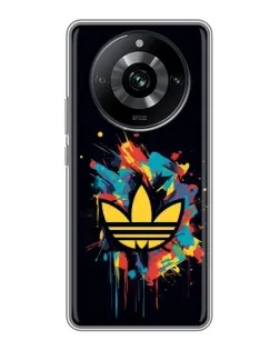 Чохол для Realme 11 з картинкою «Adidas Splash» Чохол для Realme 11 з картинкою «Adidas Splash»