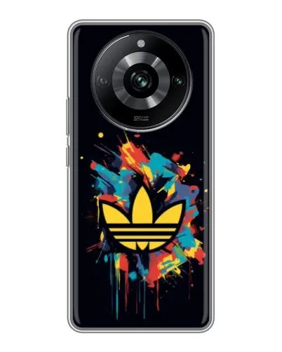 Чехол для Realme 11 с картинкой «Adidas Splash»