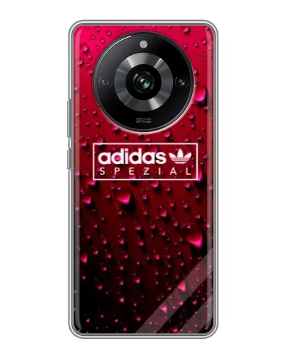 Чехол для Realme 11 с картинкой «Adidas Gold Marble»