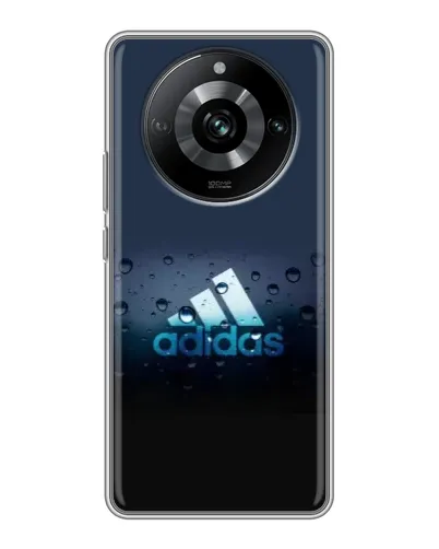 Чехол для Realme 11 с картинкой «Adidas Water Drops»