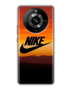 Чохол для Realme 11 з картинкою «Nike — вечірній горизонт»