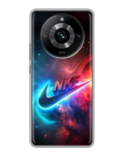 Чохол для Realme 11 з картинкою «Вогняний логотип Nike» Чохол для Realme 11 з картинкою «Вогняний логотип Nike»