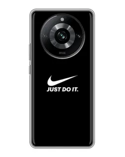 Чохол для Realme 11 з картинкою «Мінімалізм від Nike»