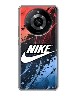 Чохол для Realme 11 з картинкою «Градієнтний принт Найк»