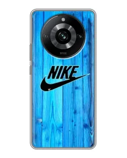 Чохол для Realme 11 з картинкою «Блакитне дерево Nike»