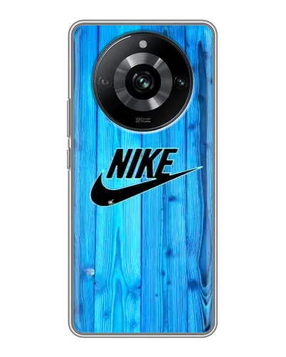Чохол для Realme 11 з картинкою «Блакитне дерево Nike» Чохол для Realme 11 з картинкою «Блакитне дерево Nike»