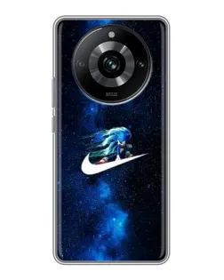 Чохол для Realme 11 з картинкою «Зірковий шлях Nike»