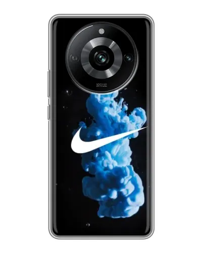 Чохол для Realme 11 з картинкою «Nike та синій дим» Чохол для Realme 11 з картинкою «Nike та синій дим»